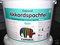 Caparol Akkordspachtel fein 25 kg (1 kg1,74€)  