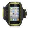 Belkin EasyFit Sportsarmband für Apple iPhone 4/4S schwarz / gelb