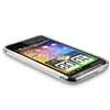 For HTC Inspire 4G Clear White Rubber Skin Soft Gel TPU S Line Wave 