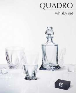 Whisky Set Karaffe mit 6 Gläser Bleikristall Neu&OVP  
