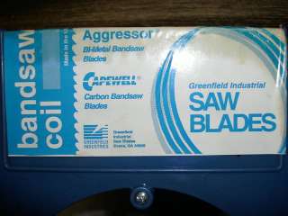 CAPEWELL AGGRESSOR BANDSAW COIL 102 1/2 18TPI 100 NEW  