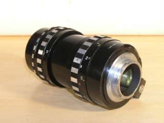 Steinheil Macro S 135mm F2.8 Tele Quinar Makro Exakta Fit Lens  