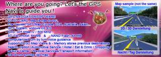   GPS Navigation Radio CD DVD Audio Player Car Auto Navi Map Ipod 2Din