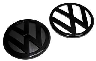 VW Golf IV Emblem/ Zeichen Set (vorn & hinten) schwarz  