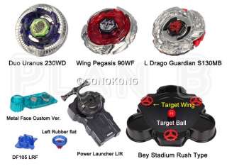 4D Ultimate DX Set BB 121 Beyblade Metal Fusion Masters Attack Stadium 