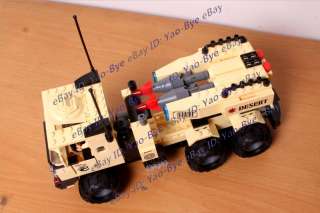   Modern war Missile launch vehicles defense system building toy  