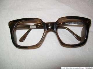VINTAGE Brille Brillenfassung mit Seitenschutz Seitenteil Optiker 