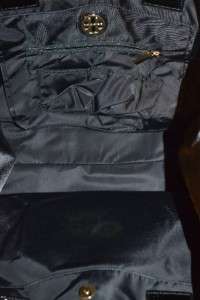   Black Nylon Tory Tote New Purse Handbag Bag Vinyl Canvas Patent  