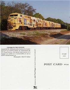 RP1235 railroad train Atmore AL Amtrak Century Express  