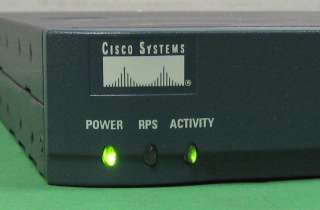 Up for sale is a wired router, model 2610, from the Cisco 2600 series 