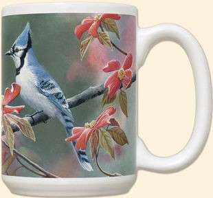Blue Jay Coffee Mug   Fiddlers Elbow 788353003007  