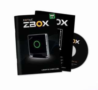   ZOTAC ZBOX AD04 AMD E 450 1.65GHz Dual Core APU Radeon HD 6320 Mini PC