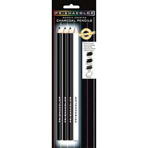 Prismacolor Charcoal Assorted Pencils Gift Set/4 NEW  