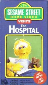 VHS SESAME STREET VISITS THE HOSPITAL.RARE  