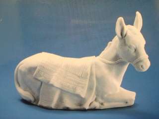 Avon 1985 Porcelain Nativity Figurine Donkey New Burro  