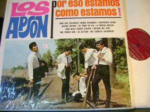 MINT TEX MEX GARAGE SOUL LP~LOS APSON~POR ESO COMO~HEAR  