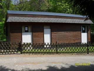 Mobilheim feststehend in Luxemburg, Obereisenbach in Nordrhein 