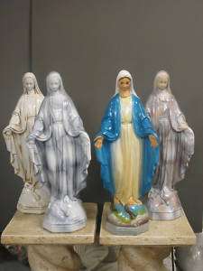 18 VIRGIN MARY Blessed Mother religious outdoor statue  