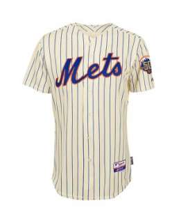 New York Mets Authentic 2012 Home COOL BASE Jersey w/ Mets 50th 