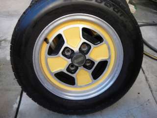 Fiat Cromodora Wheel 13 x 5.5 Vintage with Tires  