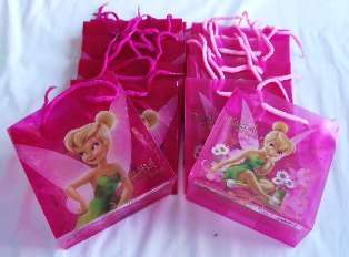 12 pcs Disney Tinkerbell Goody Gift Bag Birthday Party Favor Wholesale 