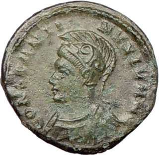   II Constantine I son 323AD Ancient Roman Coin Altar LONDON mint Rare