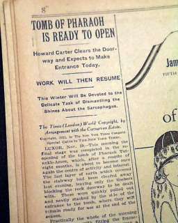 Early ADOLPH HITLER Near Death ? King Tut1923 Newspaper  