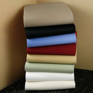 EGYPTIAN COTTON PERCALE Double Fitted Sheets  