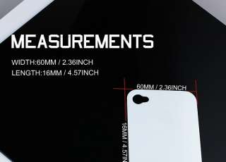   Concise White Color Apple Iphone 4/4S Protector Cover Case Life Proof