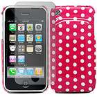 APPLE iPhone 3G 3GS HARD CASE COVER Bright Hot Pink  