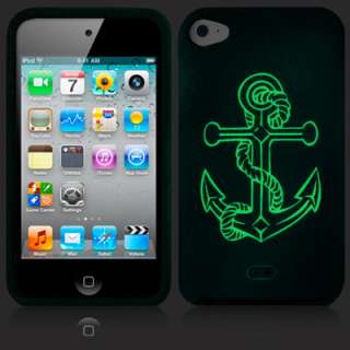 ANCHOR LASERED GLOWING SKIN CASE FOR IPOD TOUCH 4 4G  