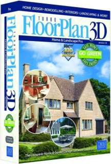 TurboFloorPlan Home and Landscape Pro Version 14   PC    