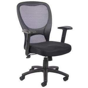  Boss Basic Mesh Task Chair with Adjustable Arms