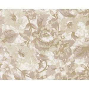  AVL2900 901 Brocade, Taupe Flowers on Beige By Avlyn 