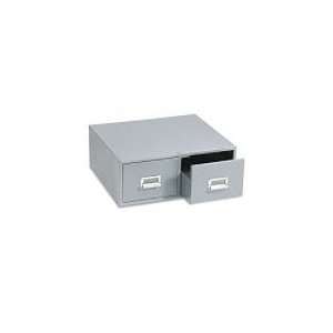  Buddy Products 16 Double Drawer Cabinet Holds 3000 5 x 8 