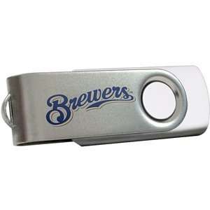 Centon DataStick Swivel MLB Milwaukee Brewers 1 GB USB 2.0 Flash Drive 