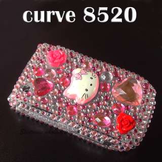 Hello Kitty Bling Diamond Hardy Cover Blackberry Curve 8520 8530 9300 