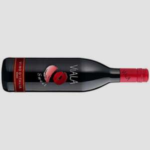 Flaschen Viala sweet rosso Rotwein a 0,75L lieblich (1L4,51€9 