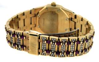   Royal Oak NEW 18k Yellow Gold Diamond / Ruby $284,400.00 watch.  