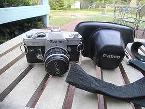 Canon FT QL with Canon Lens FL 50mm 11.8 + AA working condition 