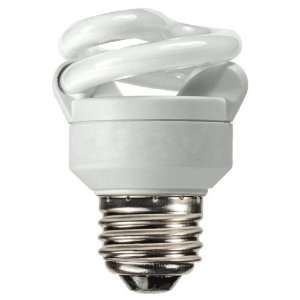  Honeywell Spiral Bulb 5 watt T2E CFL, 2700K Office 