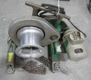 USED GREENLEE POWER CABLE PULLER   NO. 640  