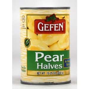 Gefen Pears Halves 29 oz. Grocery & Gourmet Food