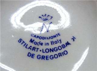 CAPODIMONTE STILART LONGOBARDI DE GREGORIO POWDER BOX  