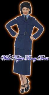 FANCY DRESS COSTUME # LADIES 1940S RAF UNIFORM LG 16 18  