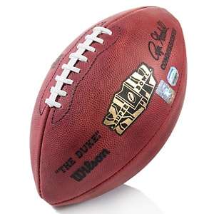 Super Bowl XLIV Autographed Drew Brees Football 
