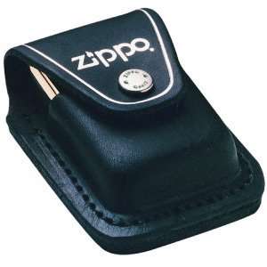  New   Leather Lighter Pouch w/Loop, Black by Zippo