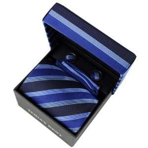  TODAYBEST®10CM Luxury Mens Business Matching Blue Stripe 