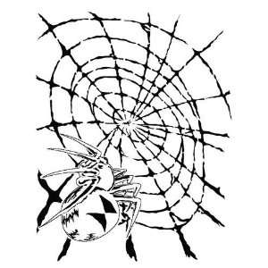  SPIDER #5 WEB/INSECT/BUG AIRBRUSH STENCIL TEMPLATE ART 