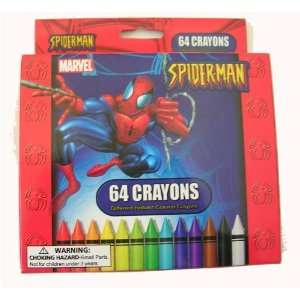  marvel Spiderman 64 pcs crayon set Toys & Games
